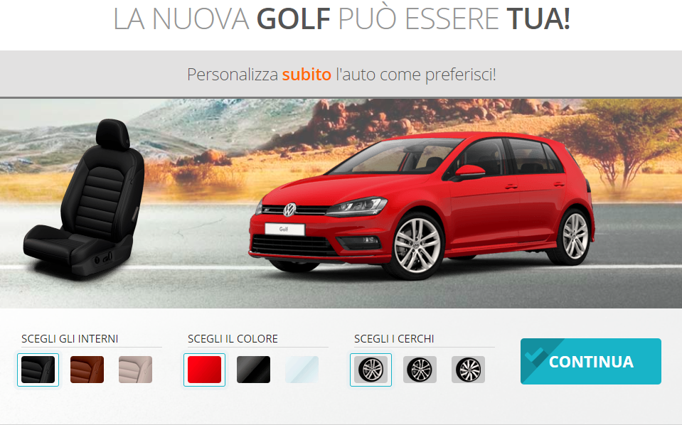 Concorso Adsalsa – Contest Vinci una Volkswagen Golf