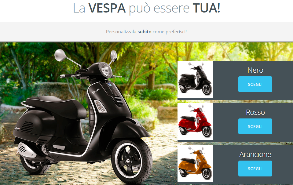 Vinci una Vespa Piaggio – Concorso Adsalsa